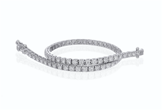 Bracciale Forever Unique Donna Febe in Oro bianco Diamante 1.63 Ct BROR-14-253 TENNIS - BROR-14-253 TENNIS